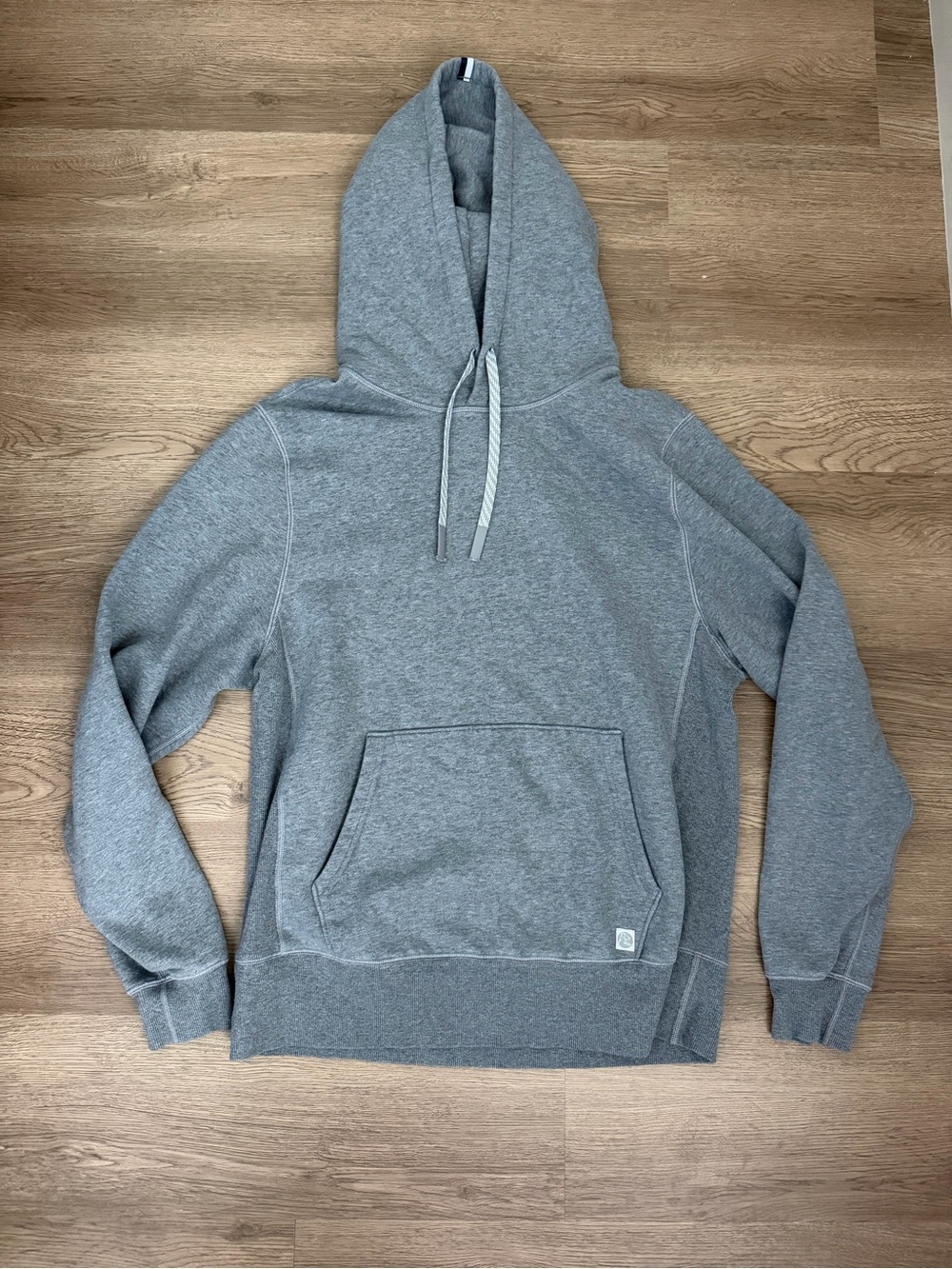 Rhoback Huddle Hoodie Heather Gray Men's Size Medium